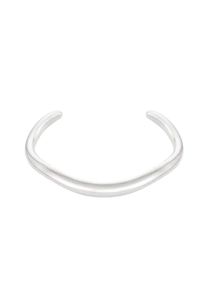 Wave Bangle - Silver – Above Average Studio