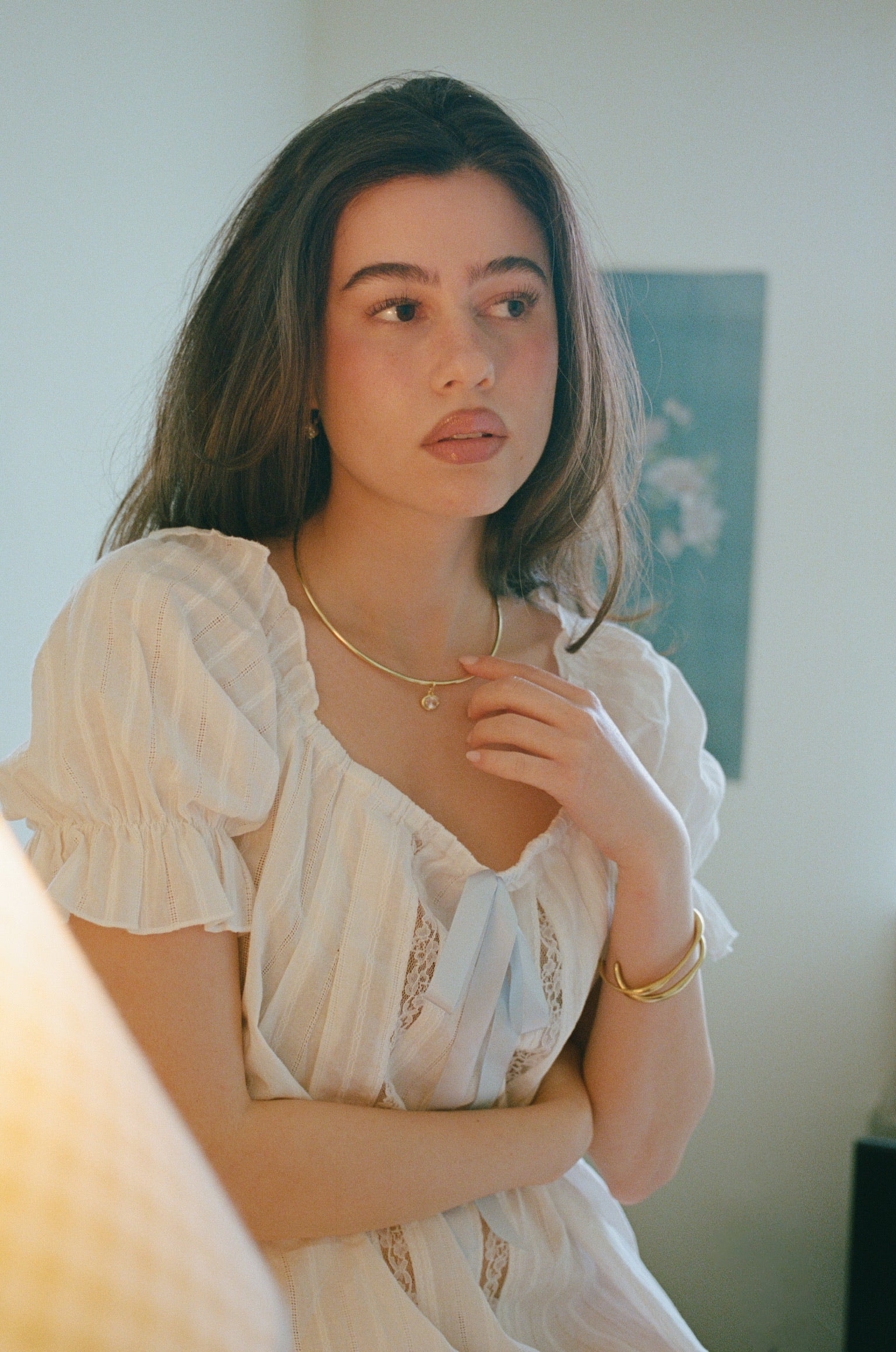 Gemstone Collar - Gold