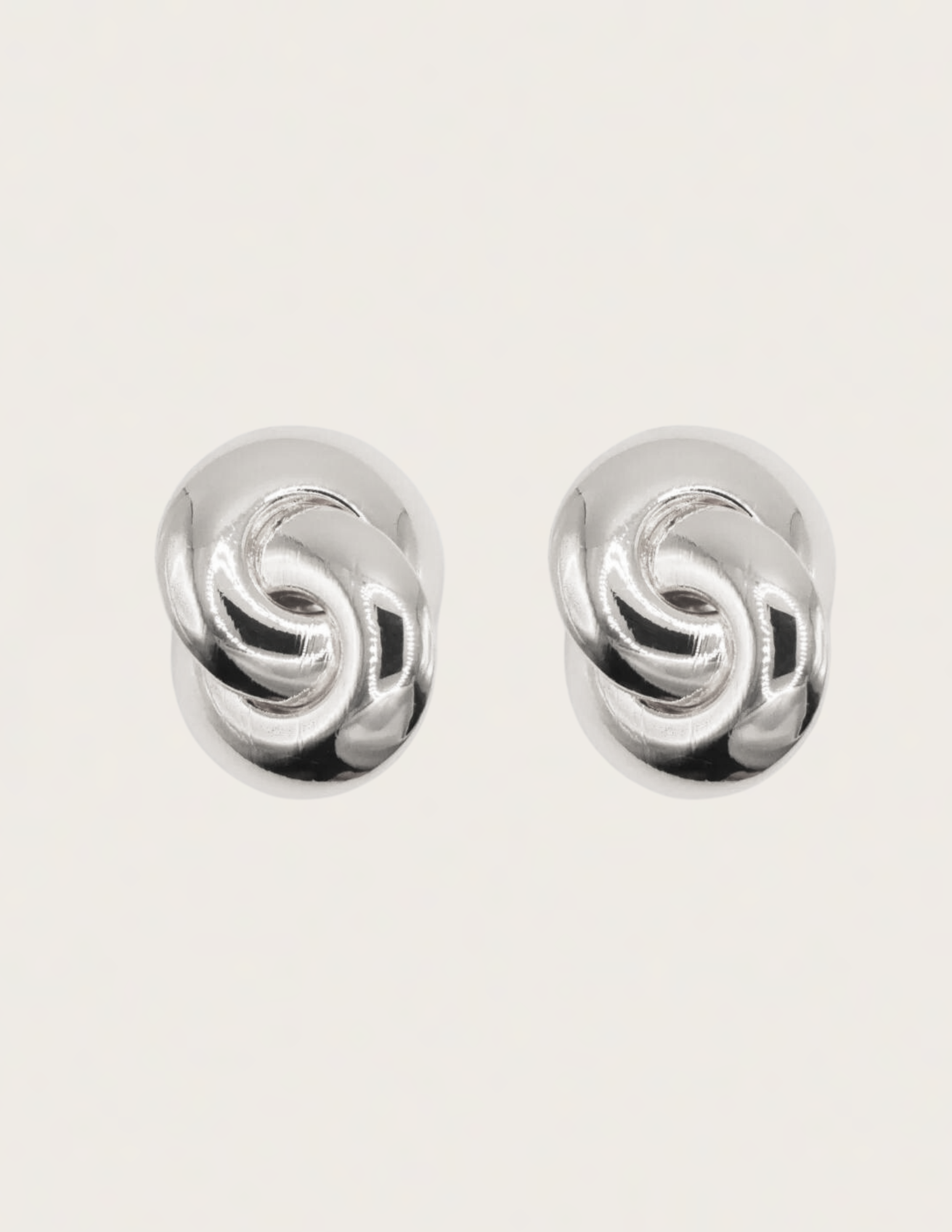 Weave Earring - Silver - SAMPLE
