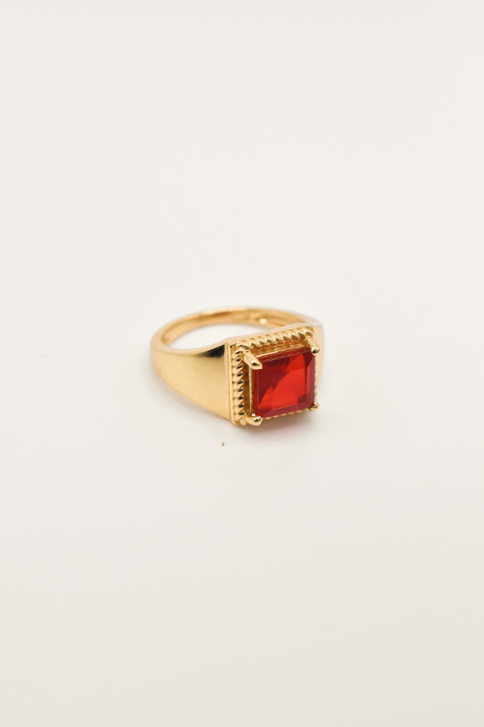 Ophealia Ring - Red