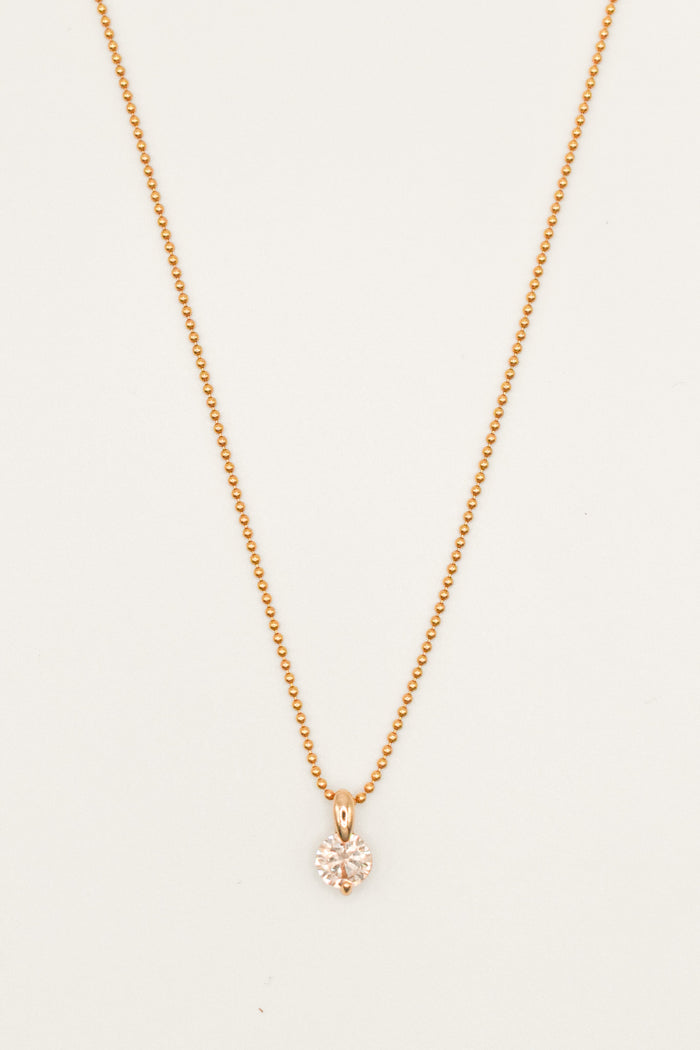 Princess Necklace - Peach