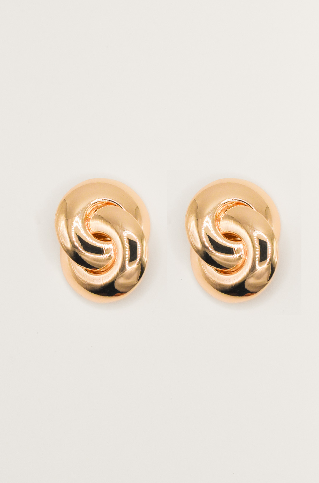 Imperfect Weave Earring - Gold - SAMPLE
