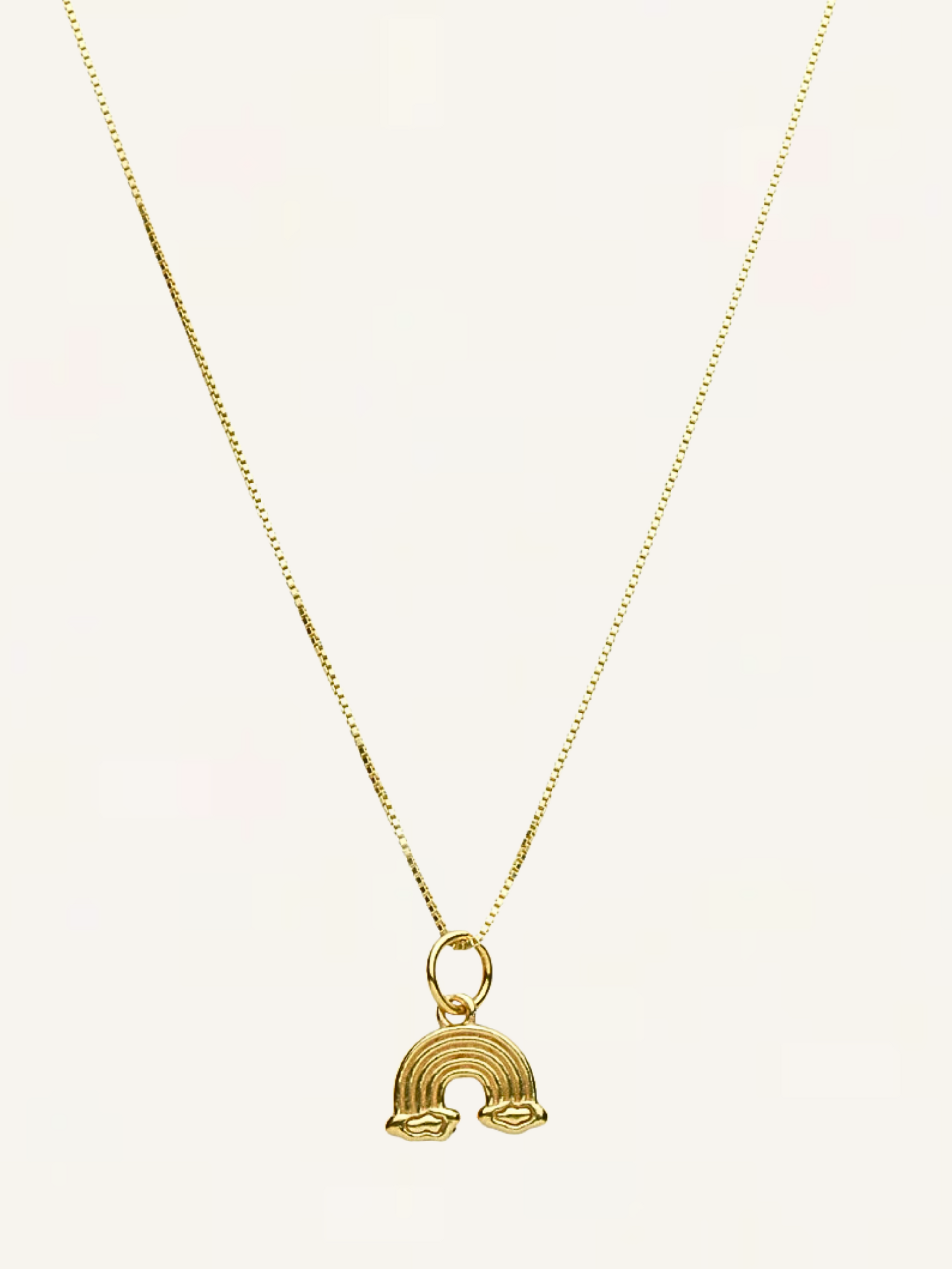 Rainbow Charm Necklace