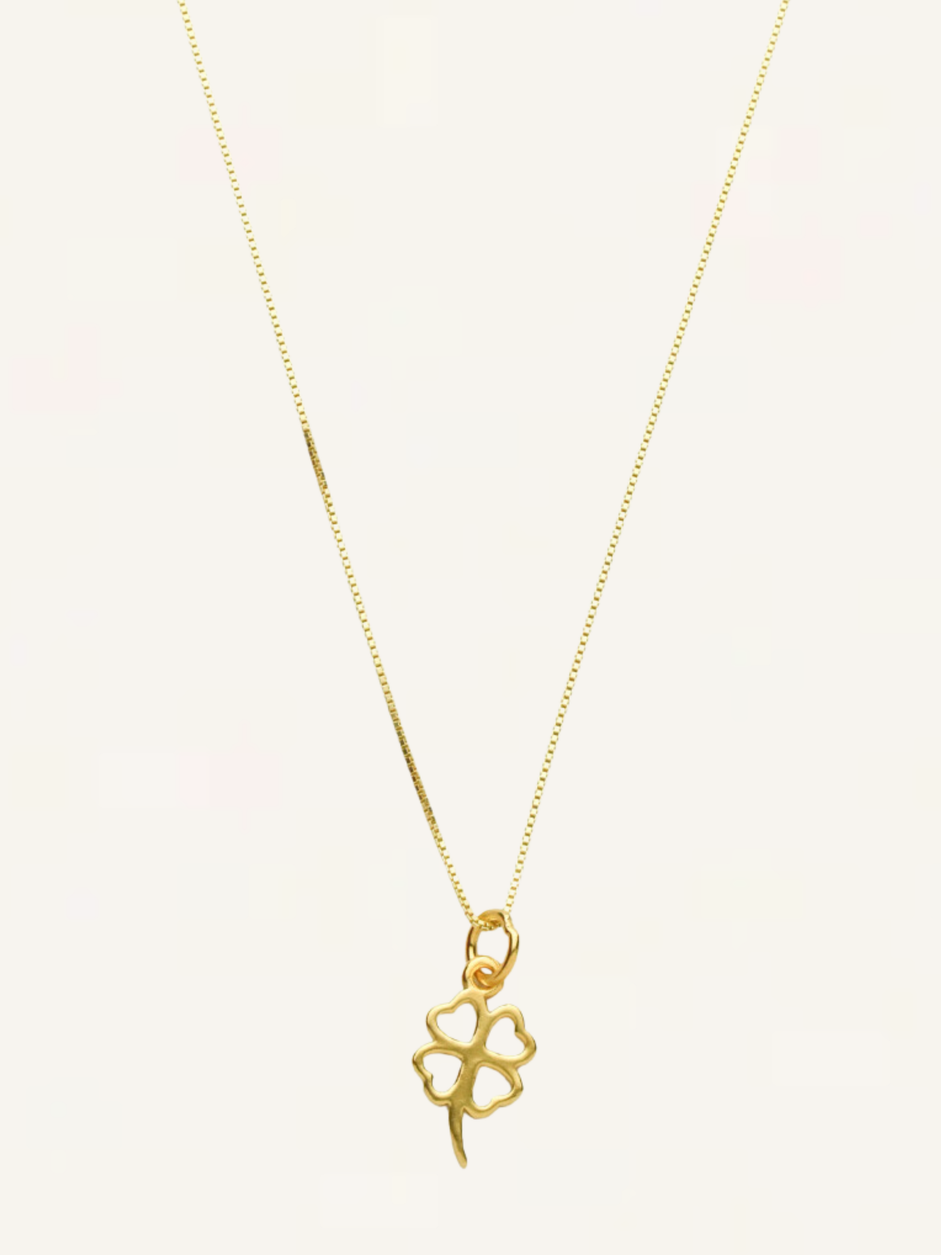 Four Leaf Charm Necklace