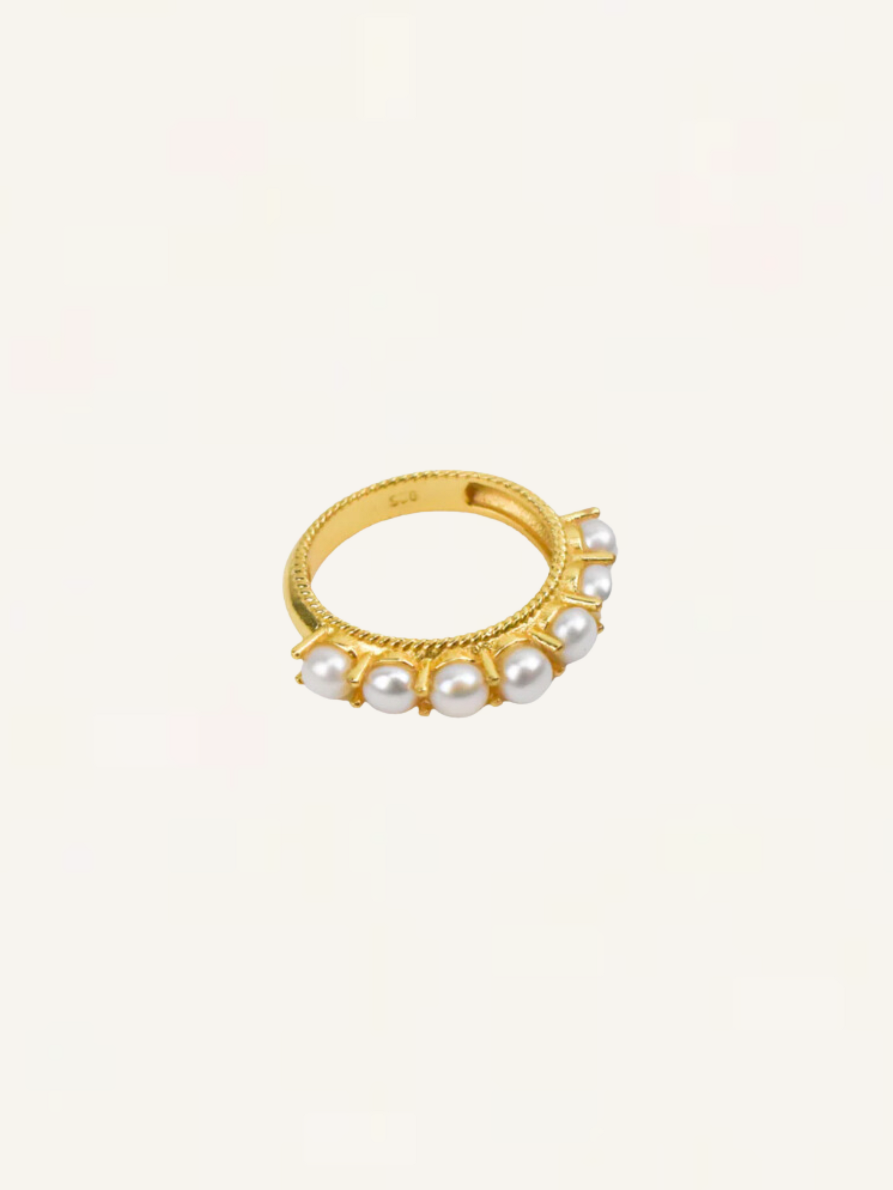 Annabelle Pearl Ring - SAMPLE