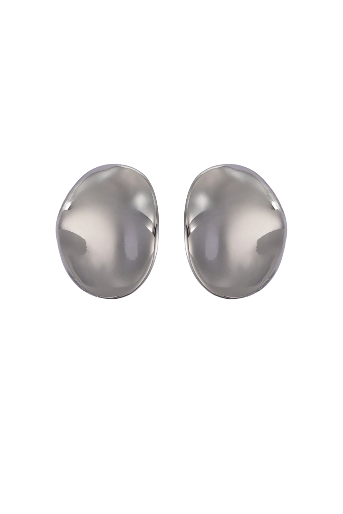 Molten Earrings - Silver