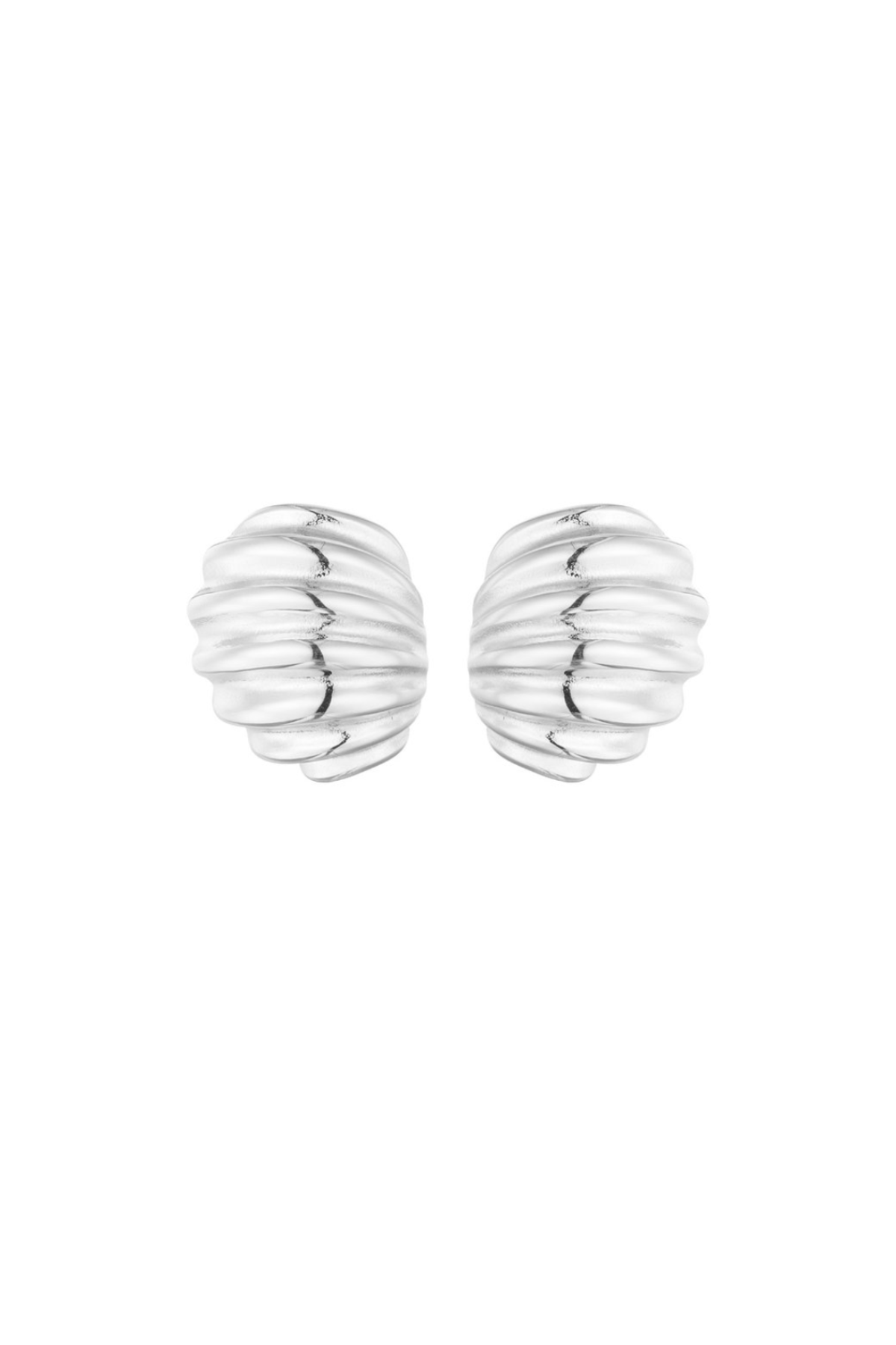 Wing Earrings - Silver