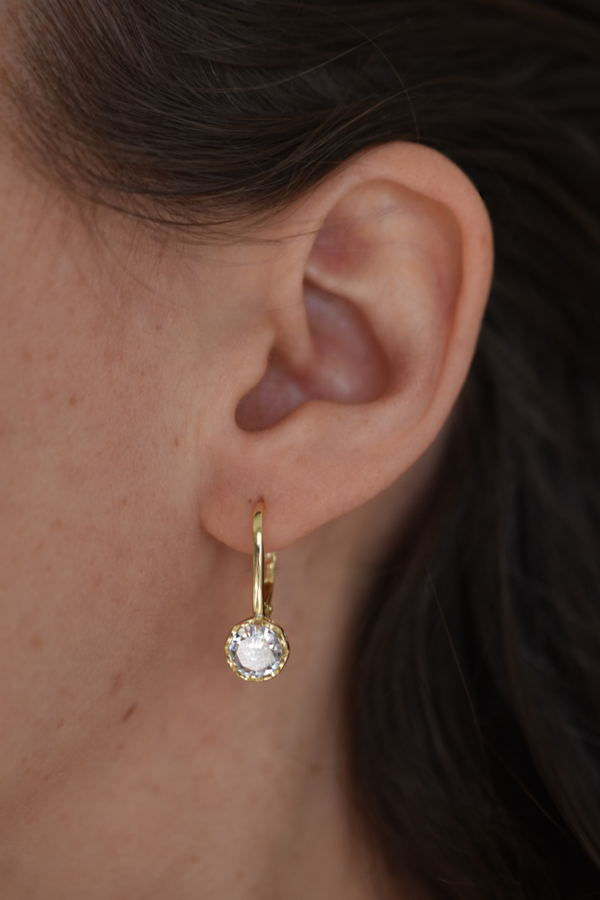 Odette Earrings - 18 kt Gold Vermeil