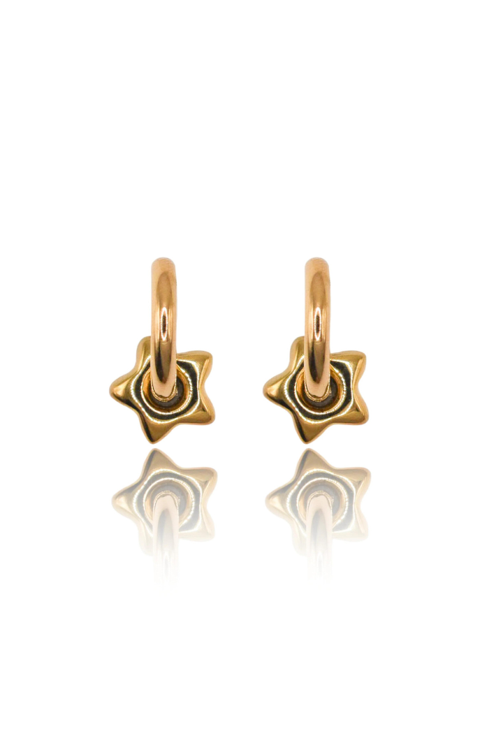 Star Charm Earrings