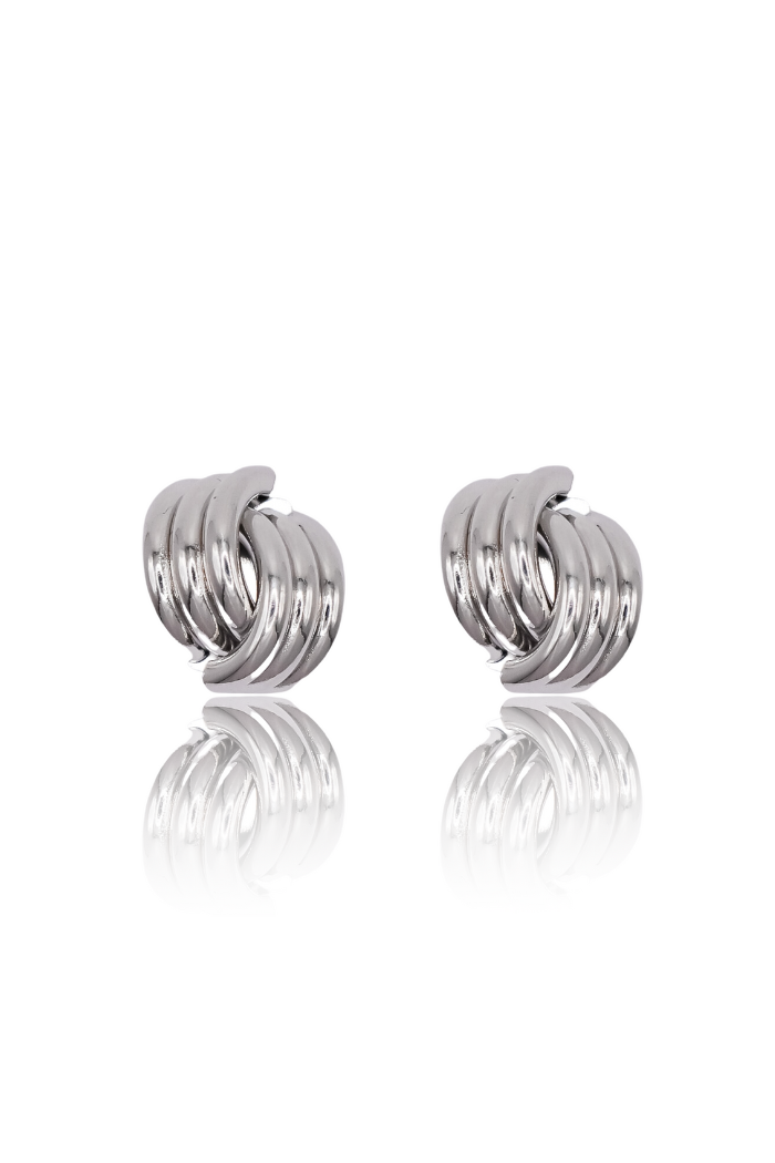 Sei Earrings - Silver