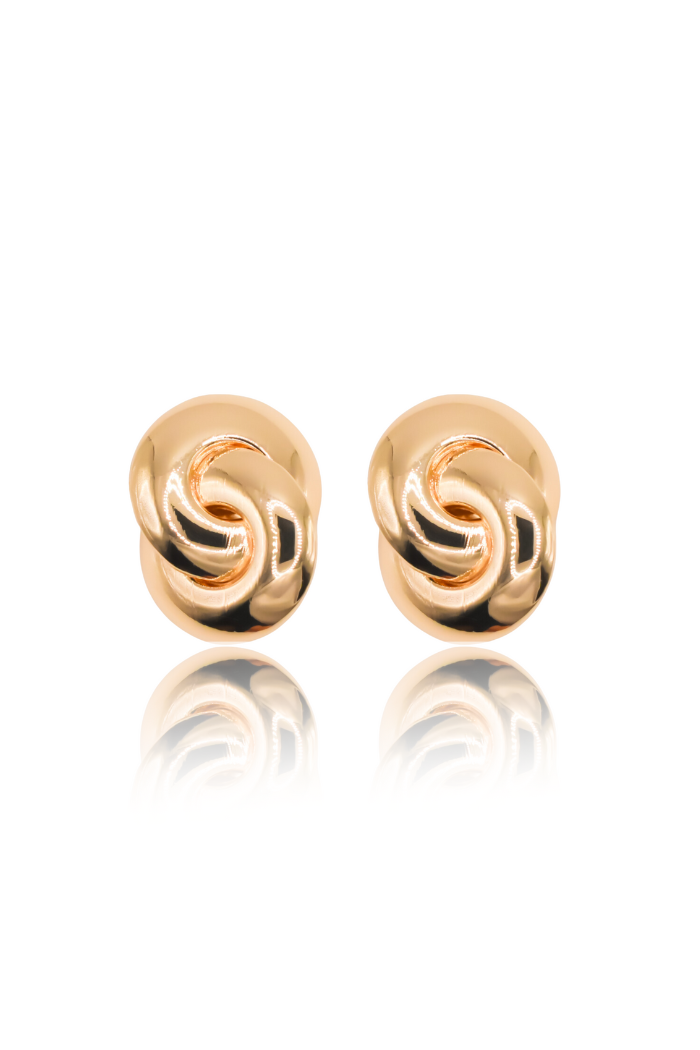 Weave Earring - Gold