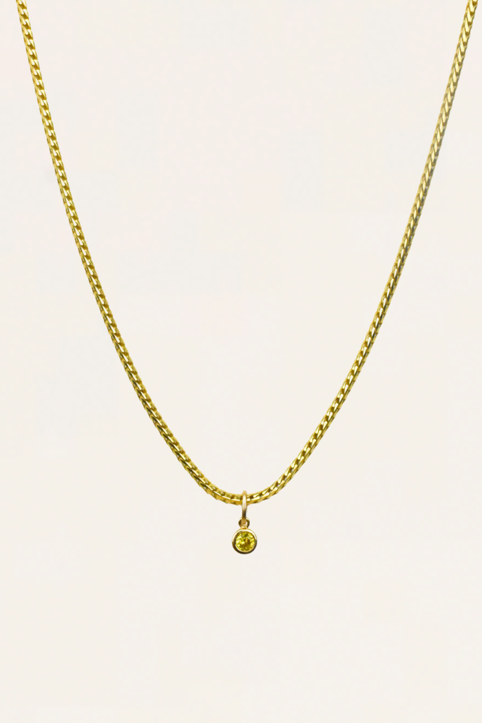 Franco Necklace - Peridot