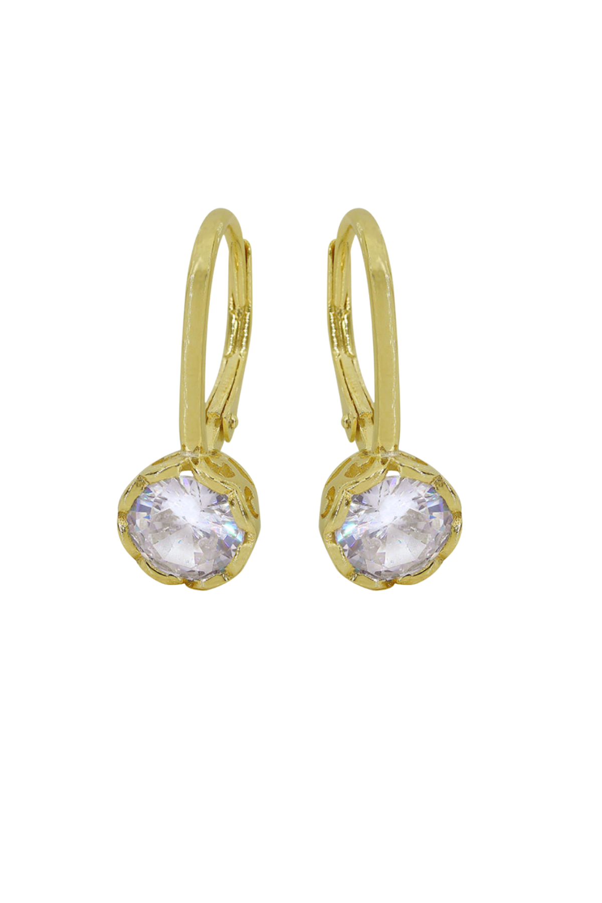 Odette Earrings - 18 kt Gold Vermeil