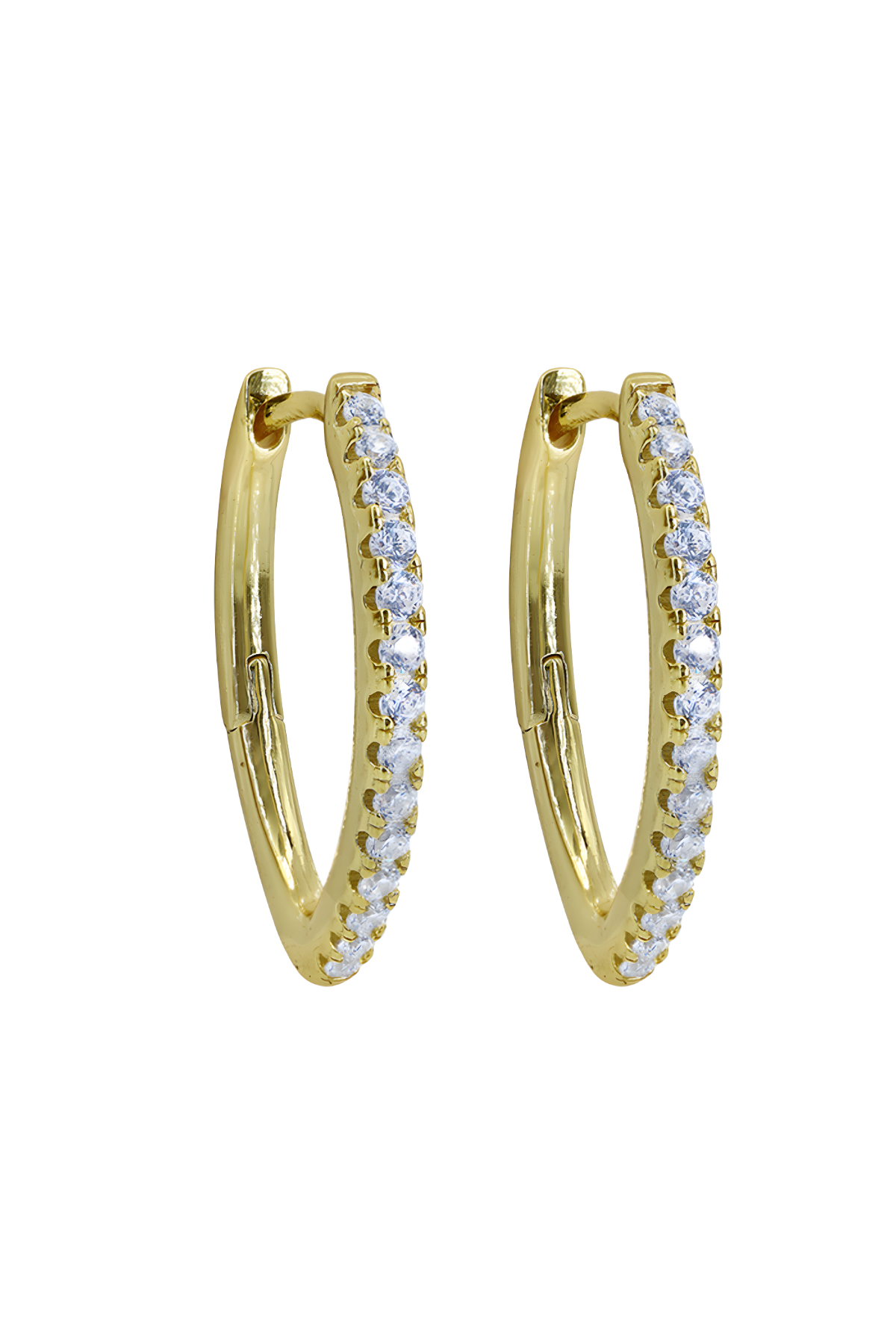 Max Earrings - 18 kt Gold Vermeil