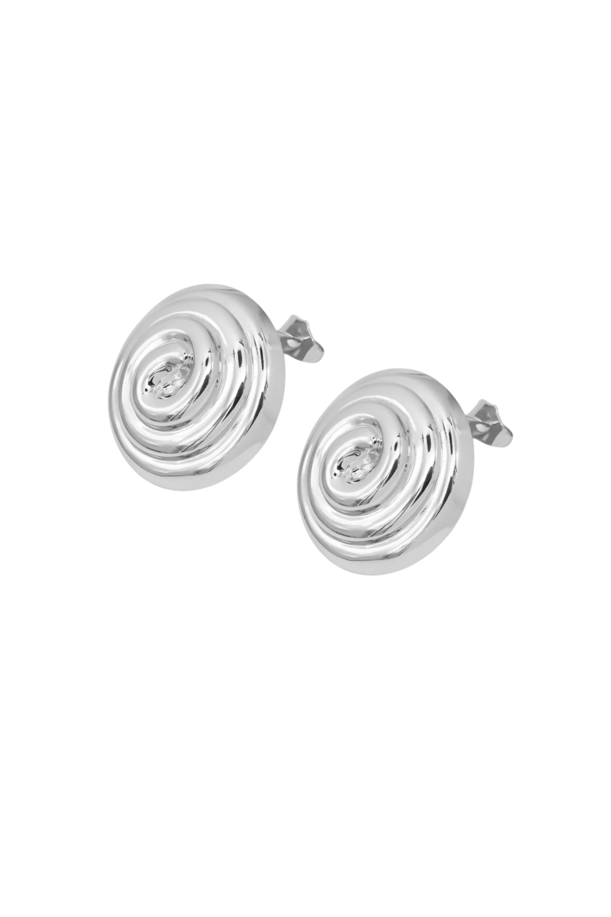 Spirale Earrings - Silver