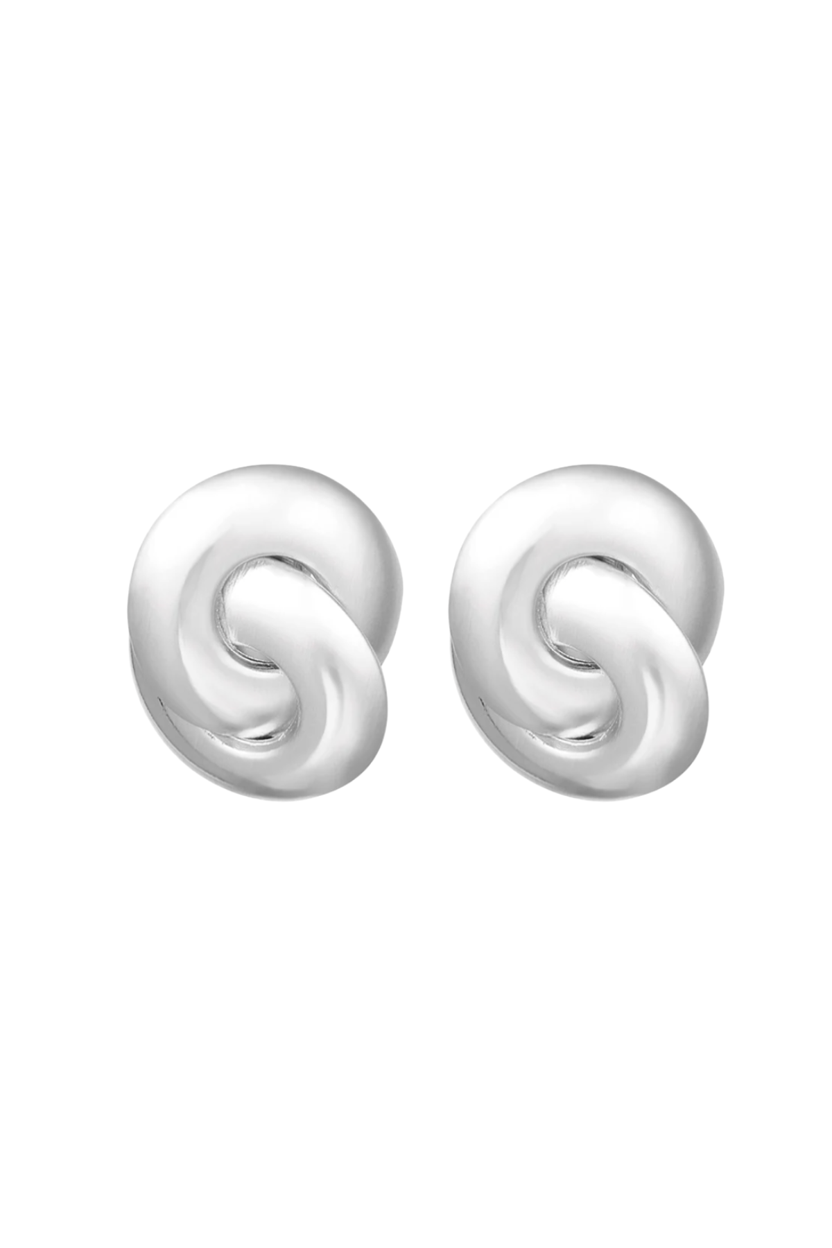 Weave Earring - Silver