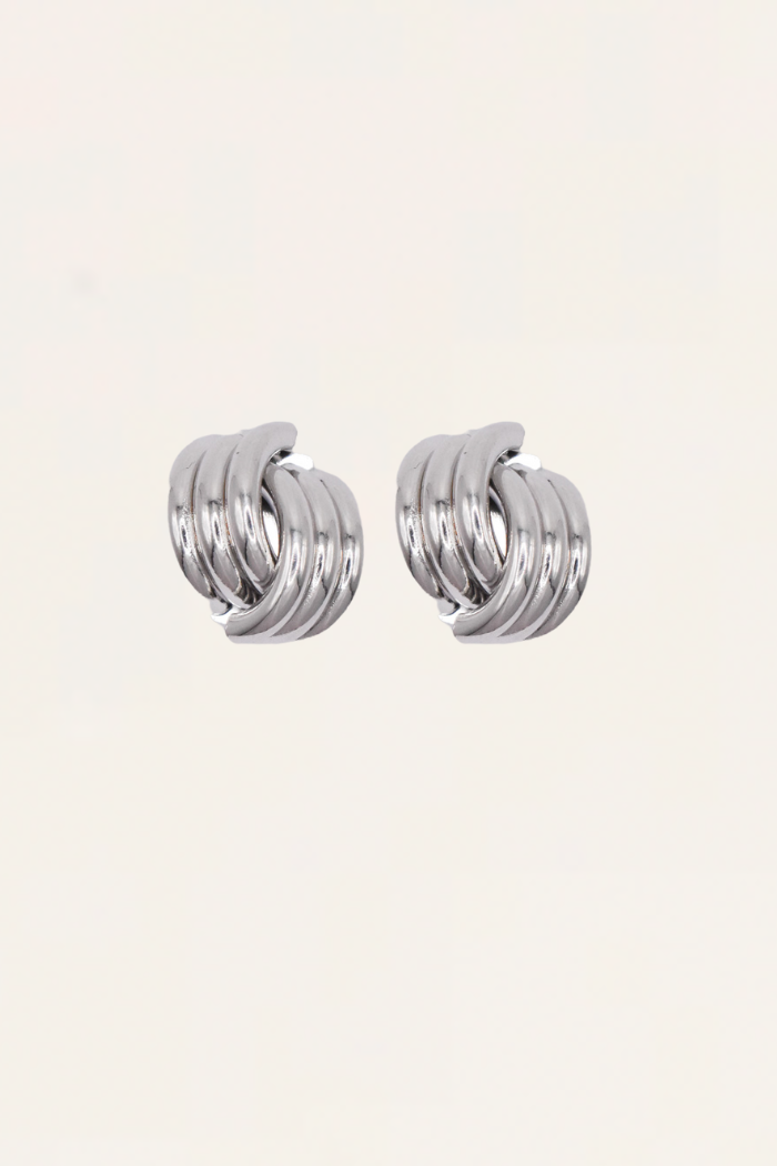 Sei Earrings - Silver
