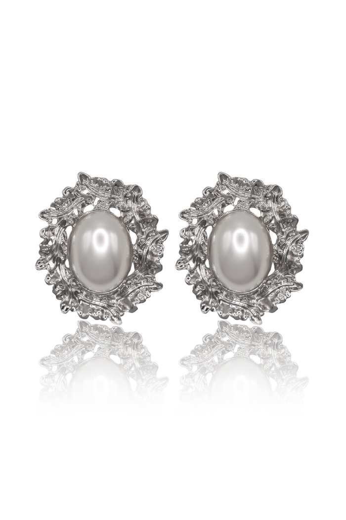 Reine Earrings - Silver