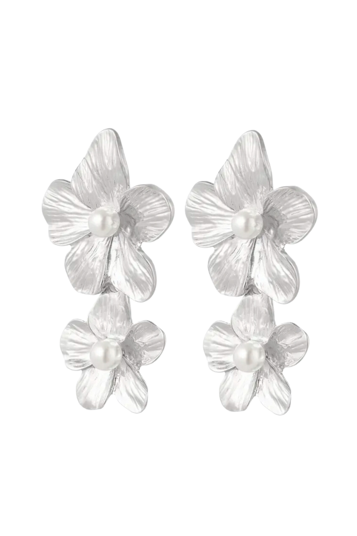 Flora Earring - Silver