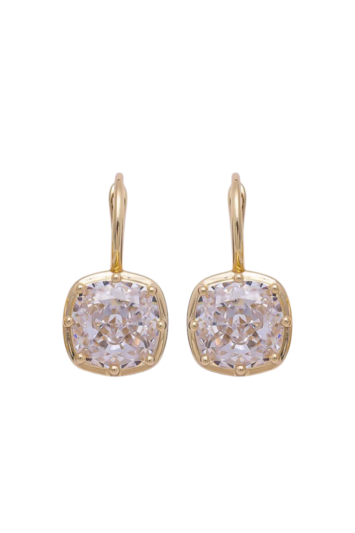 Claira Earring - Gold CZ