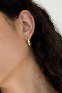 Leah Gold Hoops