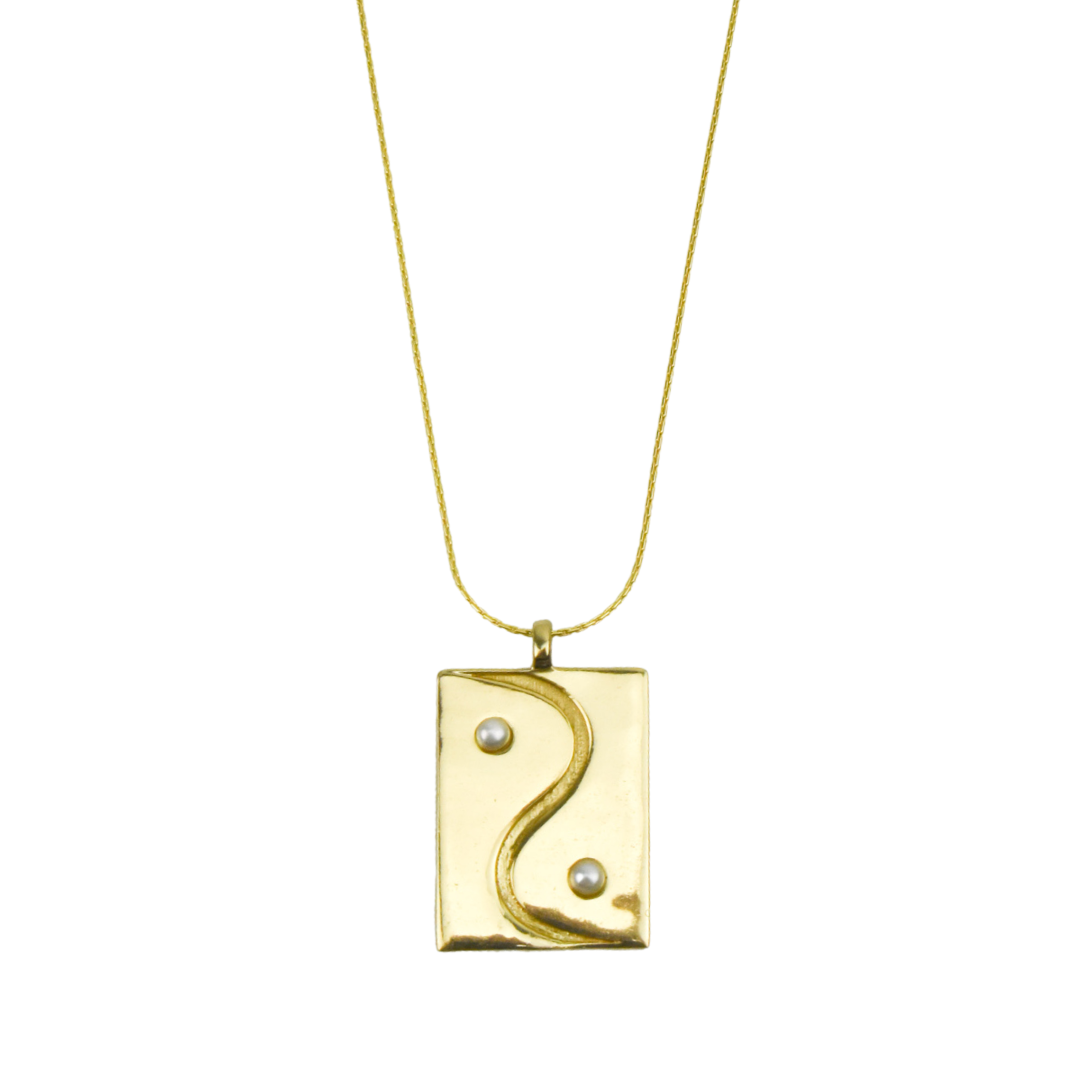 Yin Yang Necklace - GOLD