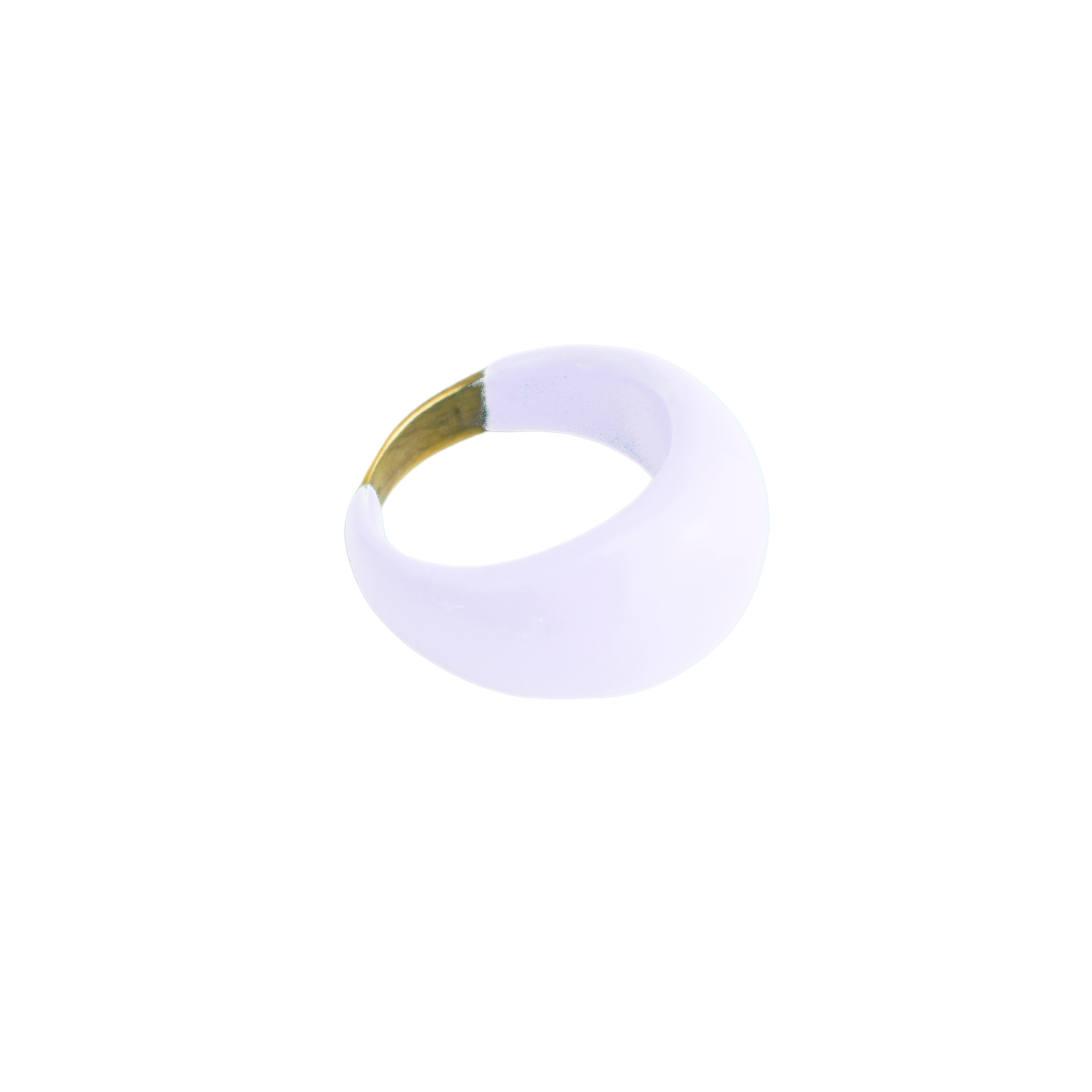 Jelly Ring - Large Dome - Lilac - SAMPLE